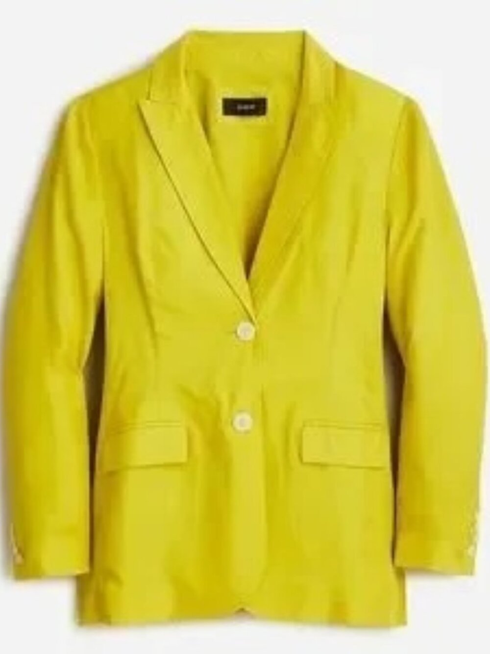 J. Crew Limited-edition drapey long Parke blazer in cupro blend